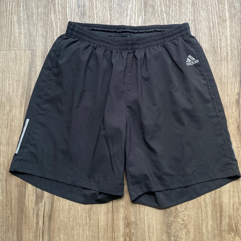 Adidas Mens Energy Running Shorts L 7” Large Black Drawstrings